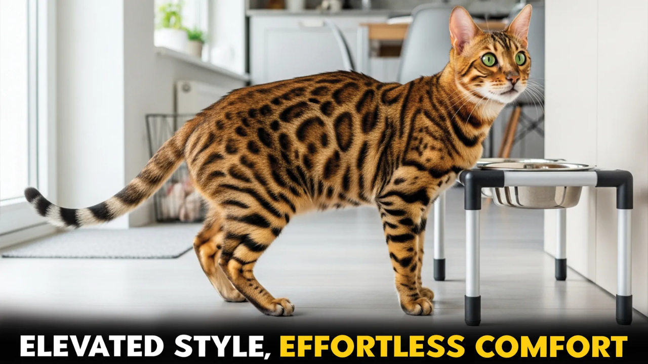 7 Cat Breeds That Prefer Elevated Feeding Stations